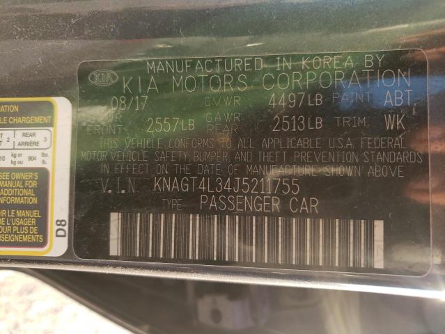 2018 KIA OPTIMA LX - KNAGT4L34J5211755