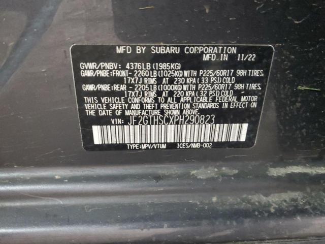 2023 SUBARU CROSSTREK - JF2GTHSCXPH290823