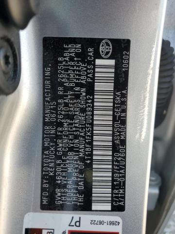 2015 TOYOTA CAMRY LE - 4T1BF1FK5FU089342