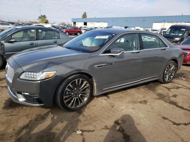 LINCOLN CONTINENTA 2017 gray  gas 1LN6L9BC7H5611974 photo #1