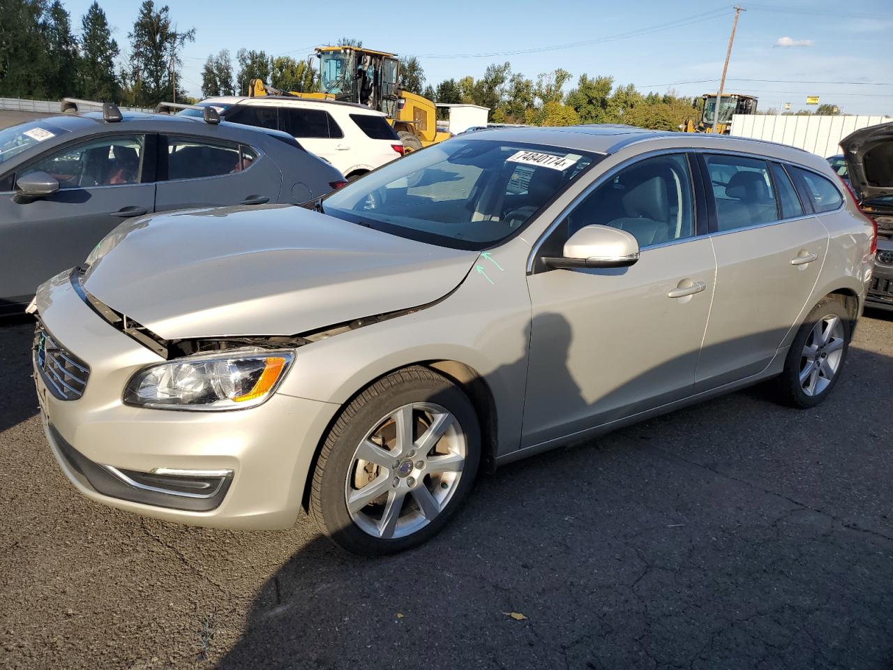 Lot #2986888748 2017 VOLVO V60 T5 PRE