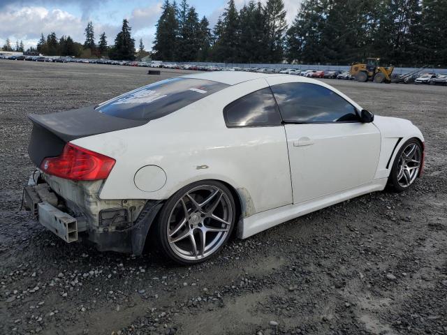 INFINITI G35 2004 white  gas JNKCV54E44M811167 photo #4