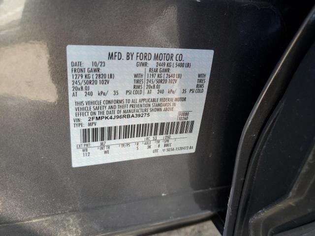 2024 FORD EDGE SEL - 2FMPK4J96RBA39275