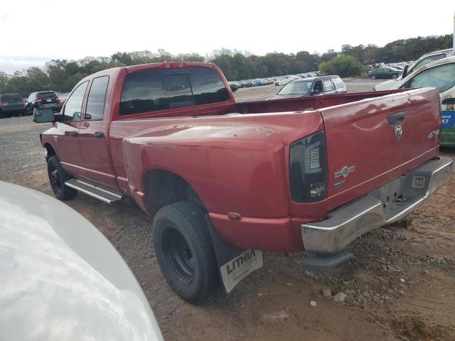 DODGE RAM 3500 S 2008 maroon crew pic diesel 3D7MX48A08G234993 photo #3