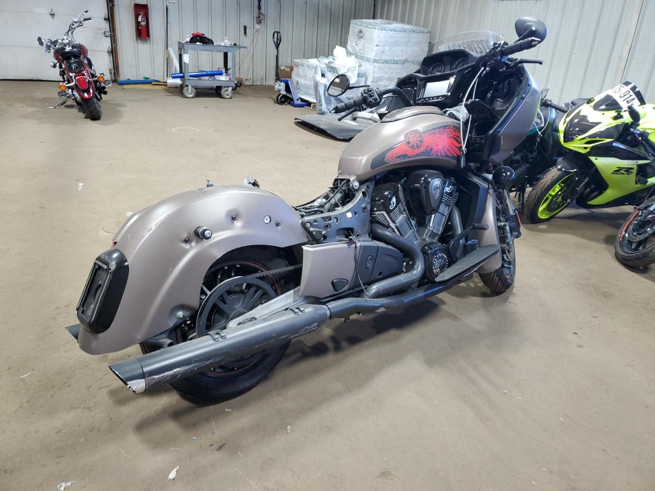 Lot #3048550862 2021 INDIAN MOTORCYCLE CO. CHALLENGER