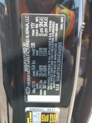 2024 HYUNDAI SANTA FE S - 5NMP24GL8RH046088