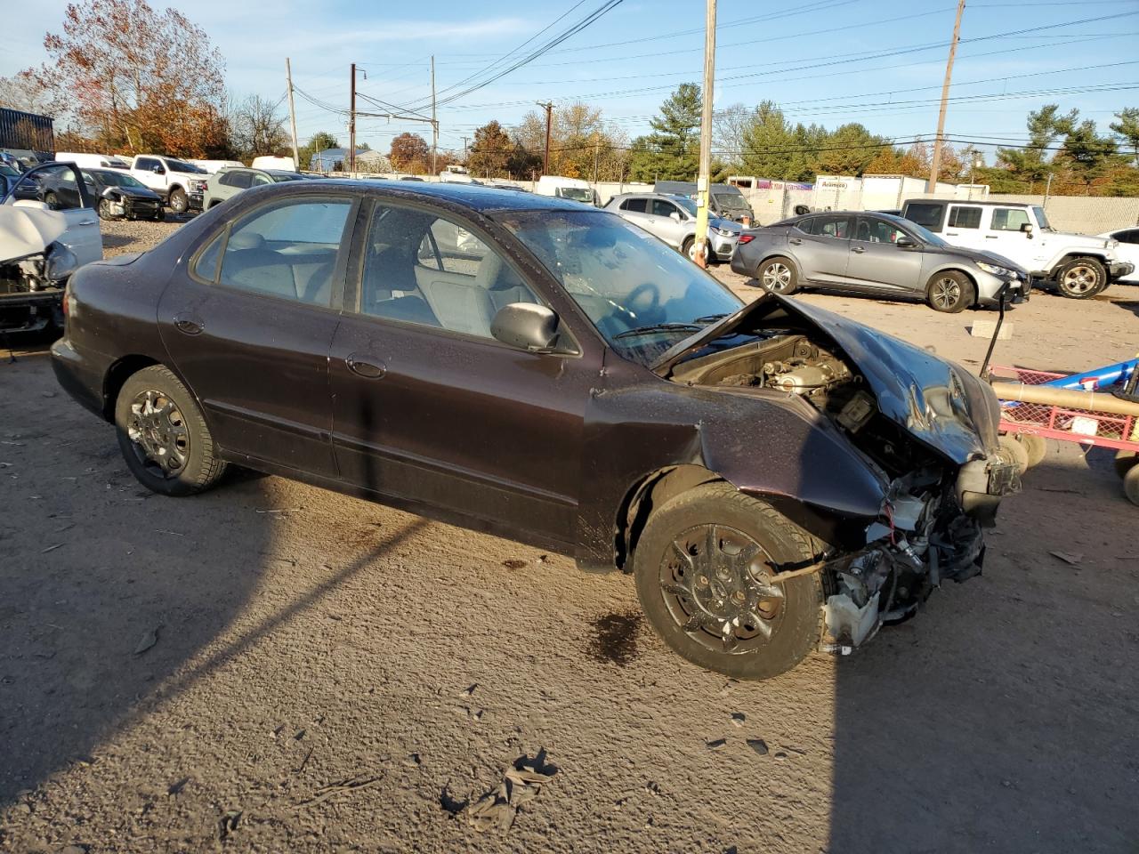 Lot #2974826293 1999 HYUNDAI ELANTRA BA