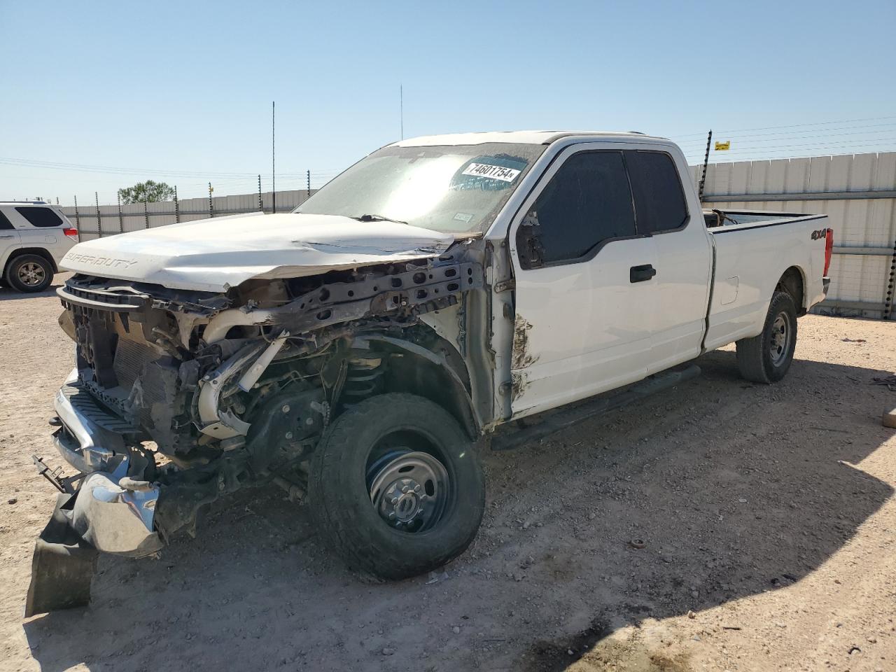 FORD F250 SUPER 2022 white  gas 1FT7X2B6XNEE65869 photo #1