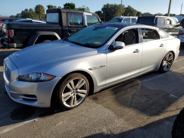 JAGUAR XJL 2011 silver sedan 4d gas SAJWA2GB1BLV12220 photo #1