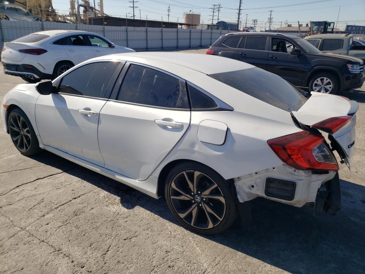 Lot #2988859658 2019 HONDA CIVIC SPOR