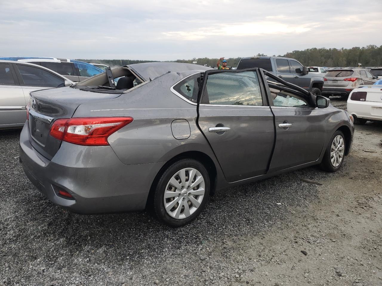 Lot #2924161092 2017 NISSAN SENTRA S