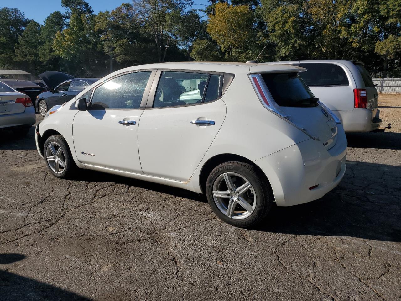 Lot #2923637602 2015 NISSAN LEAF S