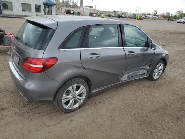 MERCEDES-BENZ B 250 4MAT 2018 gray  gas WDDMH4GB5JJ458241 photo #4