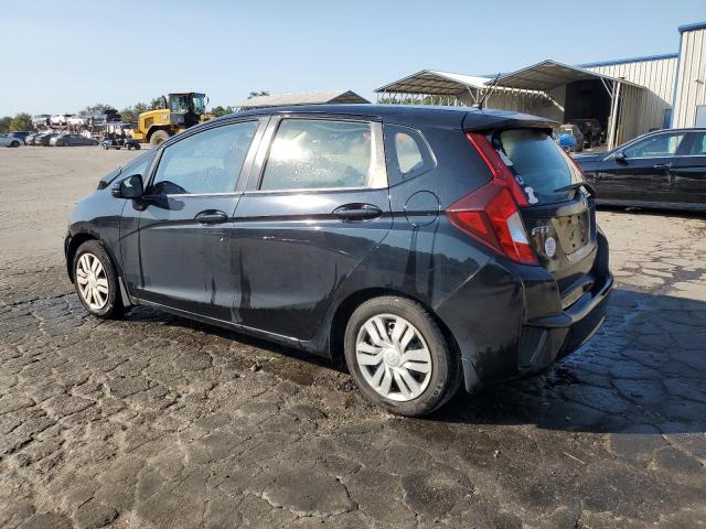 HONDA FIT LX 2016 black  gas JHMGK5H56GS007800 photo #3