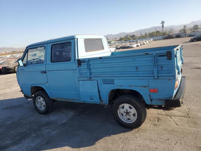 VOLKSWAGEN TRANSPORTE 1990 blue sports v gas WV2YB0258LH052697 photo #3