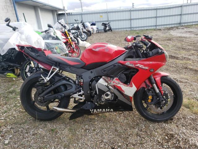 YAMAHA YZFR6 L 2005 red  gas JYARJ06E65A023075 photo #1