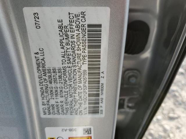 2023 HONDA ACCORD HYB - 1HGCY2F53PA057559