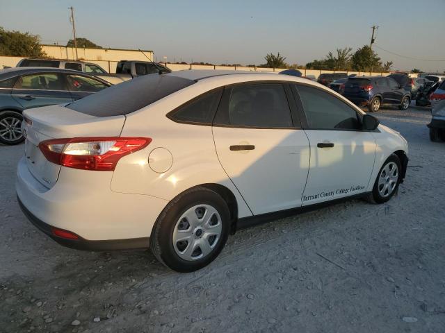 FORD FOCUS S 2012 white sedan 4d gas 1FAHP3E21CL424015 photo #4