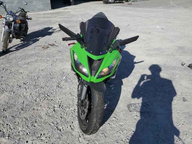 KAWASAKI ZX636 E 2016 green  gas JKBZXJE17GA019312 photo #3