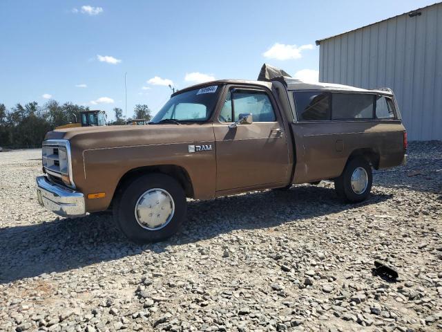 DODGE D-SERIES D 1987 brown  gas 1B7FD14T1HS325863 photo #1