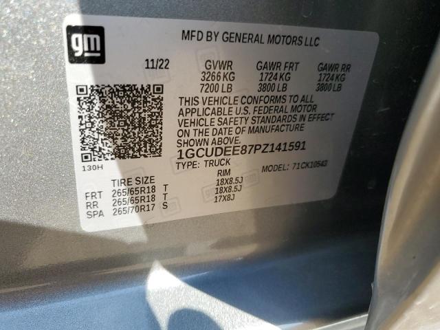 2023 CHEVROLET 1500 - 1GCUDEE87PZ141591