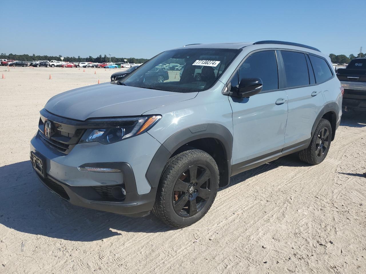 Lot #2921091475 2022 HONDA PILOT TRAI