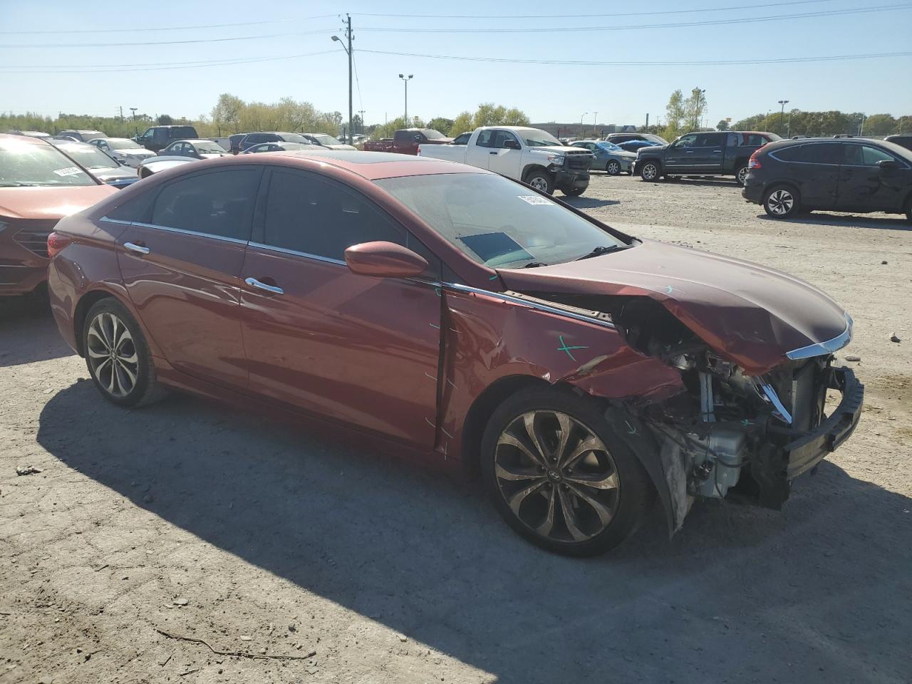 Lot #2935897818 2013 HYUNDAI SONATA SE