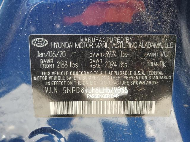 2020 HYUNDAI ELANTRA SE - 5NPD84LF6LH579035