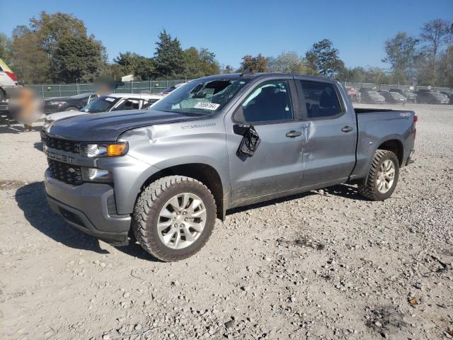 CHEVROLET SILVERADO 2021 silver  gas 3GCPYBEK5MG212584 photo #1