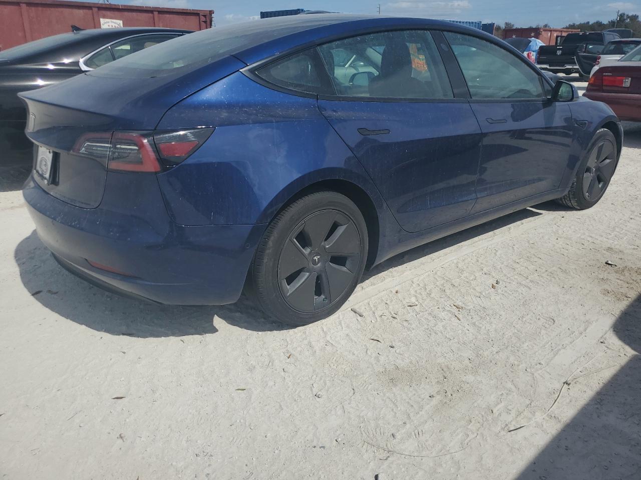 Lot #2994245902 2022 TESLA MODEL 3