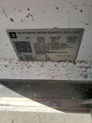 2021 CHEVROLET BLAZER 2LT - 3GNKBCR4XMS513501