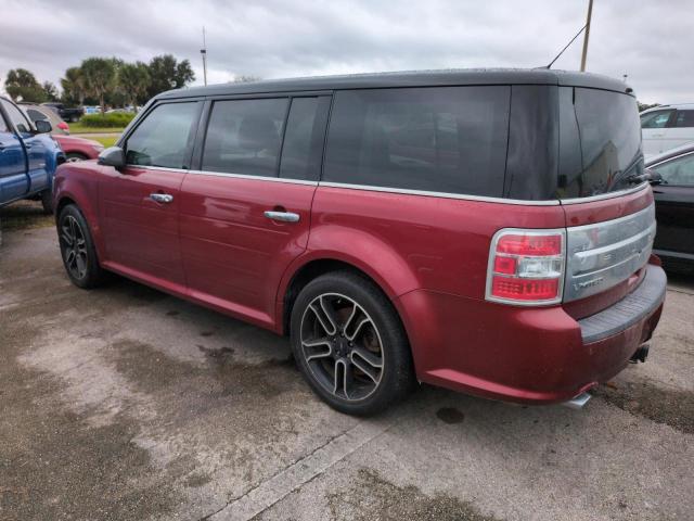 FORD FLEX LIMIT 2014 red  gas 2FMGK5D86EBD16106 photo #3