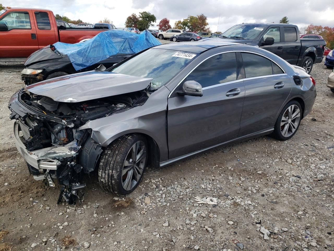 Lot #2888405766 2014 MERCEDES-BENZ CLA 250 4M