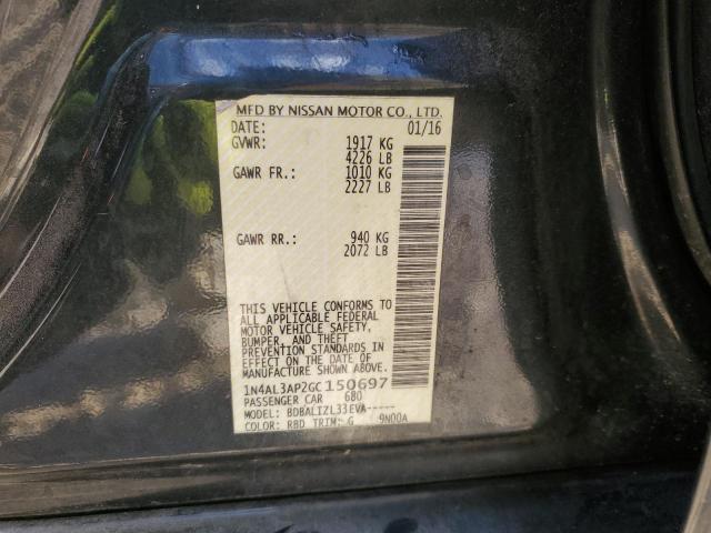 2016 NISSAN ALTIMA 2.5 - 1N4AL3AP2GC150697
