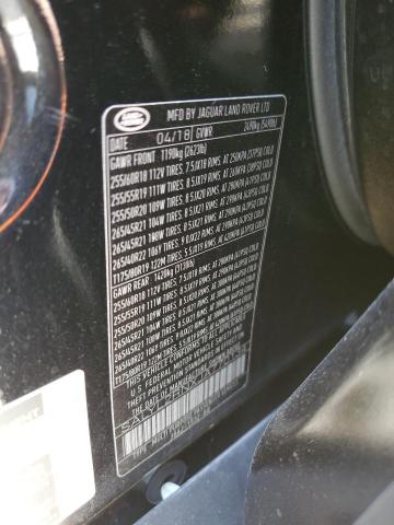 2018 LAND ROVER RANGE ROVE - SALYL2RNXJA770134