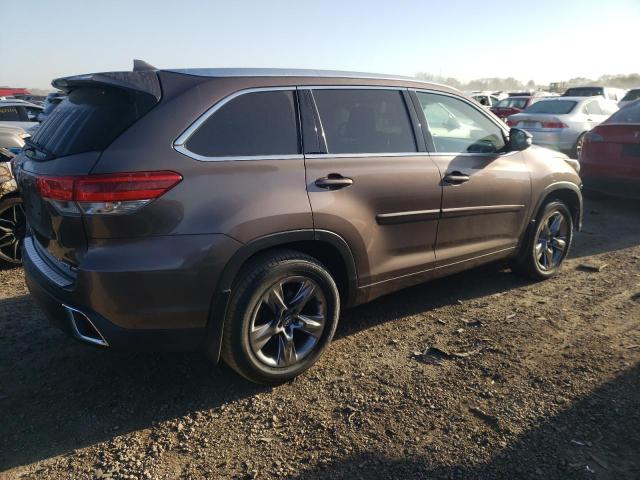 TOYOTA HIGHLANDER 2019 tan  gas 5TDDZRFH9KS986671 photo #4