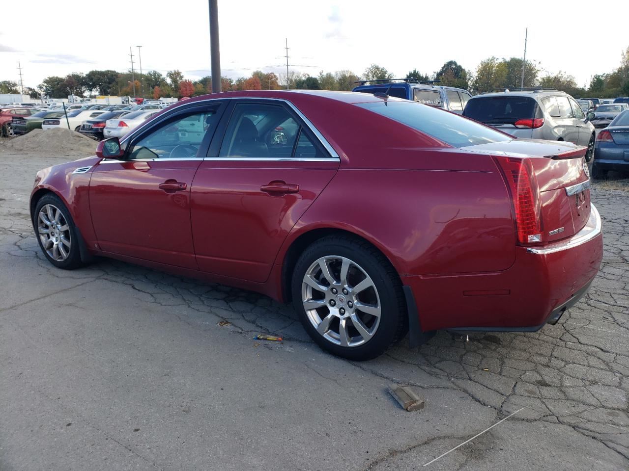 Lot #2921646152 2008 CADILLAC CTS HI FEA