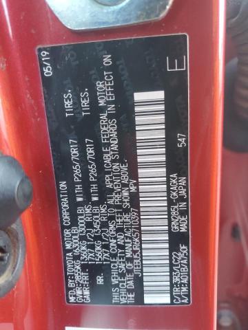 2019 TOYOTA 4RUNNER SR - JTEBU5JR6K5710397