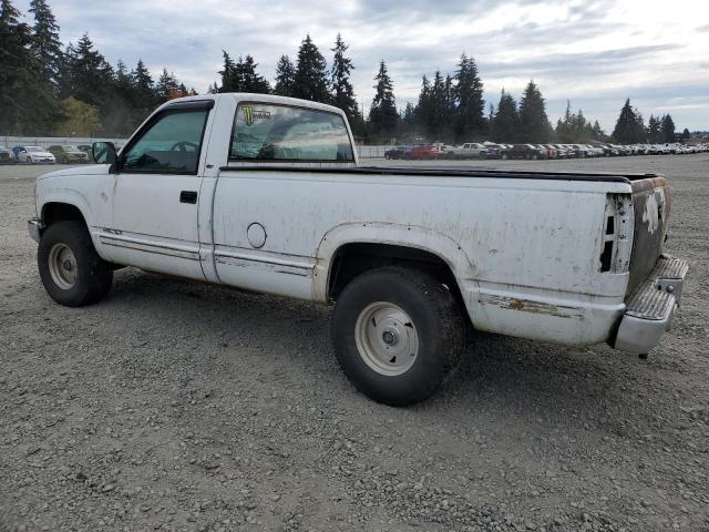 CHEVROLET GMT-400 K2 1991 white pickup gas 1GCFK24Z0ME145234 photo #3