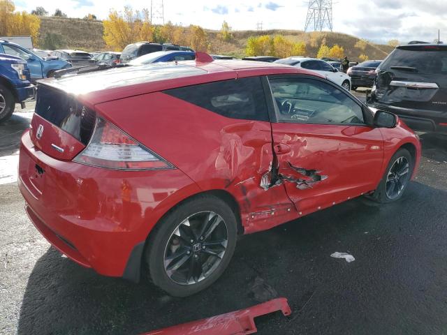 HONDA CR-Z 2015 red  hybrid engine JHMZF1D40FS001315 photo #4