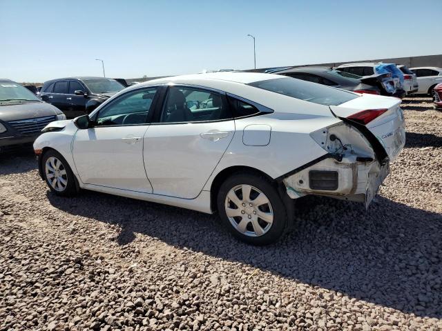 HONDA CIVIC LX 2017 white  gas 19XFC2F53HE048269 photo #3