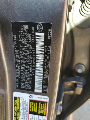 VIN 4T1G11AK9NU711421 2022 Toyota Camry, SE no.12