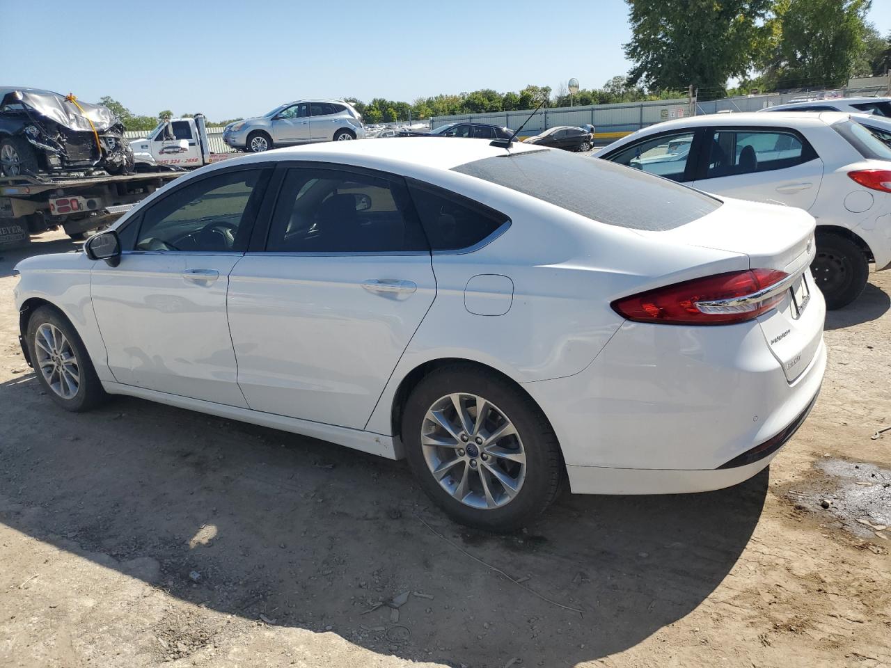 Lot #2955286506 2017 FORD FUSION SE