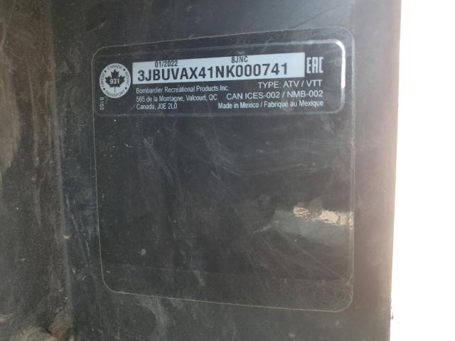 2022 CAN-AM DEFENDER L - 3JBUVAX41NK000741