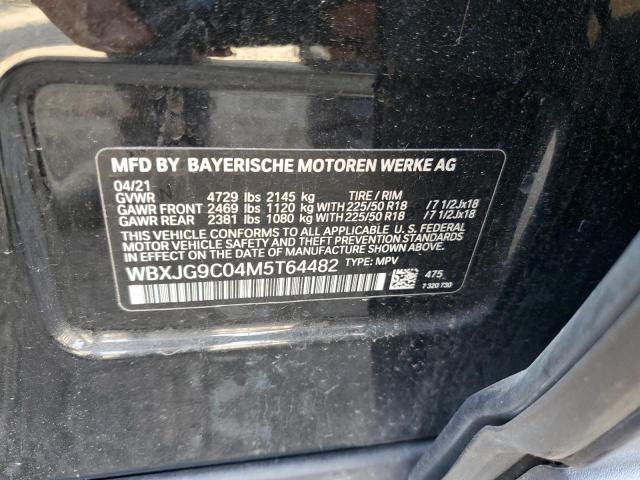 2021 BMW X1 XDRIVE2 - WBXJG9C04M5T64482