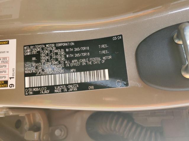 2024 LEXUS GX 550 PRE JTJTBCDX0R5002585