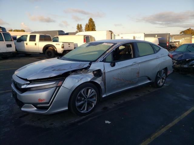 HONDA CLARITY 2018 silver  hybrid engine JHMZC5F11JC014094 photo #1