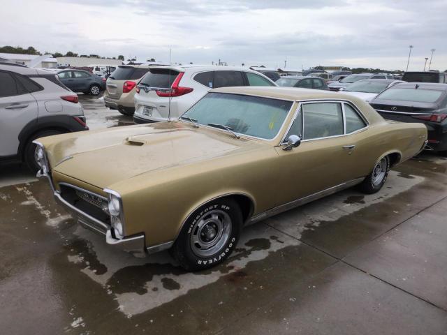 PONTIAC GTO 1967 gold   242077Z108825 photo #1