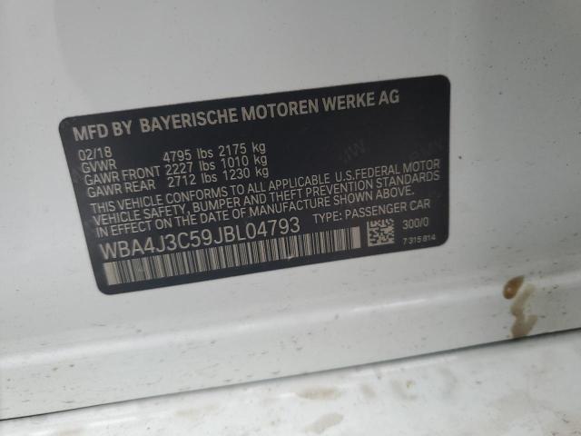 VIN WBA4J3C59JBL04793 2018 BMW 4 SERIES no.12