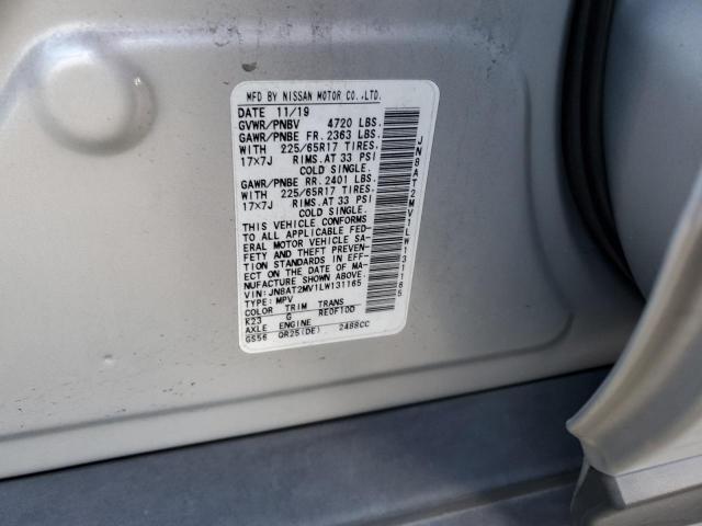 2020 NISSAN ROGUE S - JN8AT2MV1LW131165